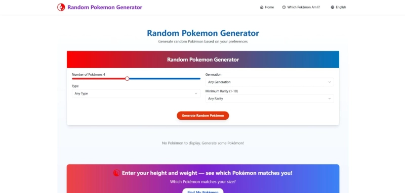Unleash Your Next Pokémon Adventure: A Deep Dive into RandomPokemon.games