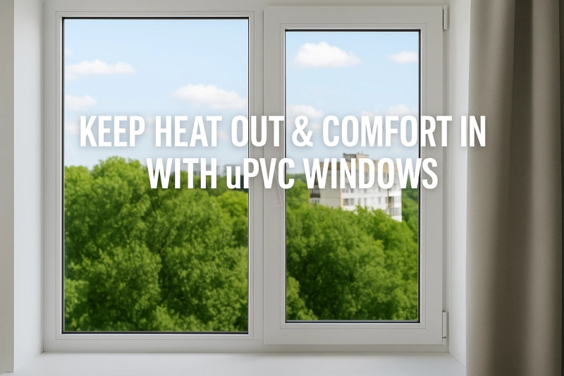 Keep Heat Out & Comfort In with uPVC Windows