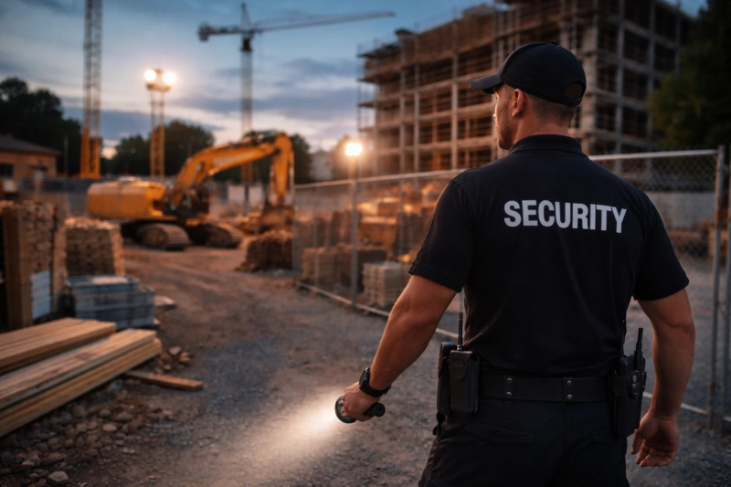 Construction Sites Security Guard: Protecting Projects