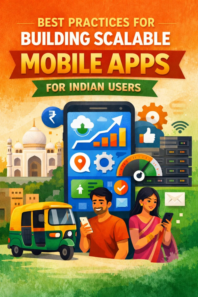 BEST PRACTICES FOR BUILDING SCALABLE MOBILE APPS FOR INDIAN USERS