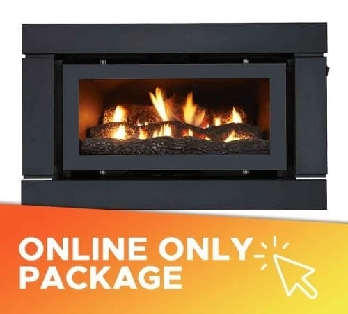 Gas Log Fireplaces | Australian Made | Inbuilt or Freestanding