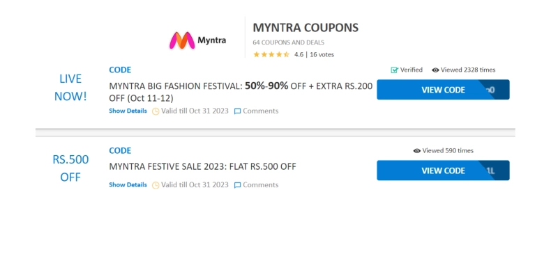 Shop Smarter with Zoutons: Grab Exclusive Myntra Discount Codes Now!