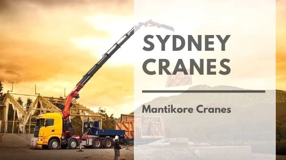 Facts to know about the Sydney cranes services