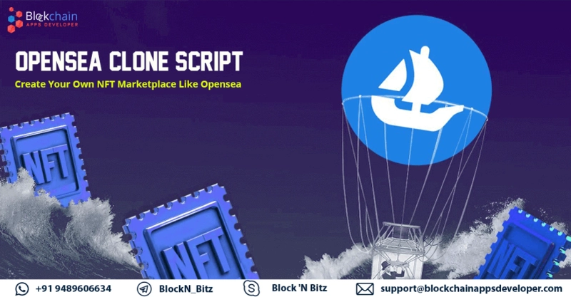Opensea Clone Script | Develop a Stunning NFT Marketplace Like Opensea