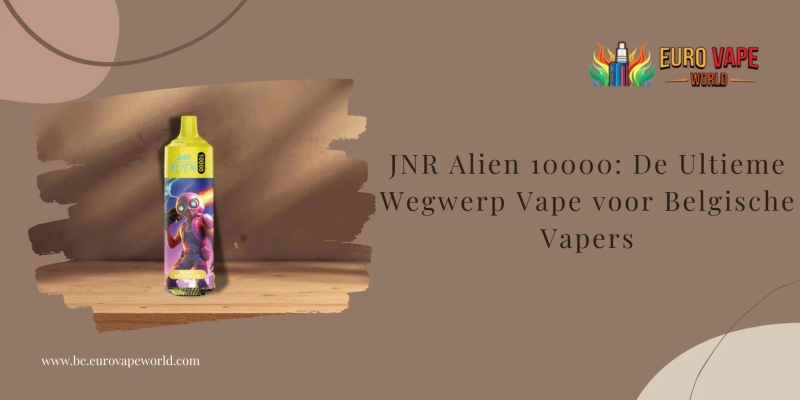 JNR Alien 10000: De Ultieme Wegwerp Vape voor Belgische Vapers