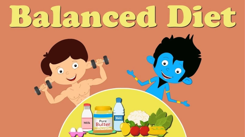 Importance of a balanced diet for children