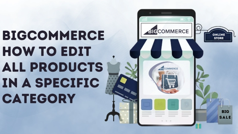 BigCommerce How to Edit All Products in a Specific Category