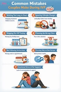 Common Mistakes Couples Make During IVF