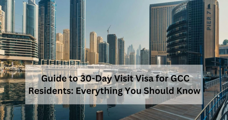 Guide to 30-Day Visit Visa for GCC Residents Everything You Should Know 
