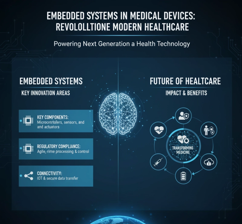 Embedded Systems in Medical Devices: Revolutionizing Modern Healthcare