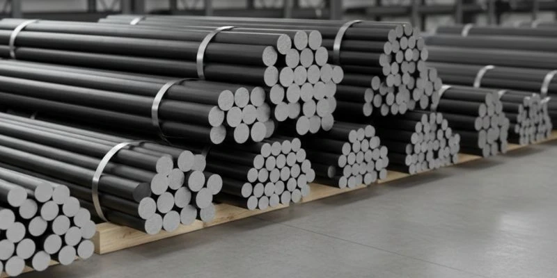 High-Performance Carbon Steel Round Bars for Machining, Forging & Structural Applications Worldwide