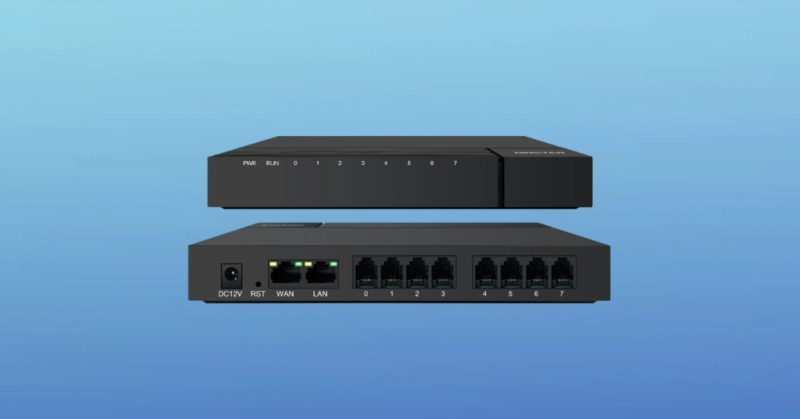 8 Port FXS Gateway: Enhancing Voice Connectivity for Businesses