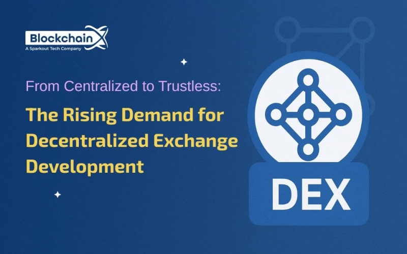 From Centralized to Trustless: The Rising Demand for Decentralized Exchange Development Solutions