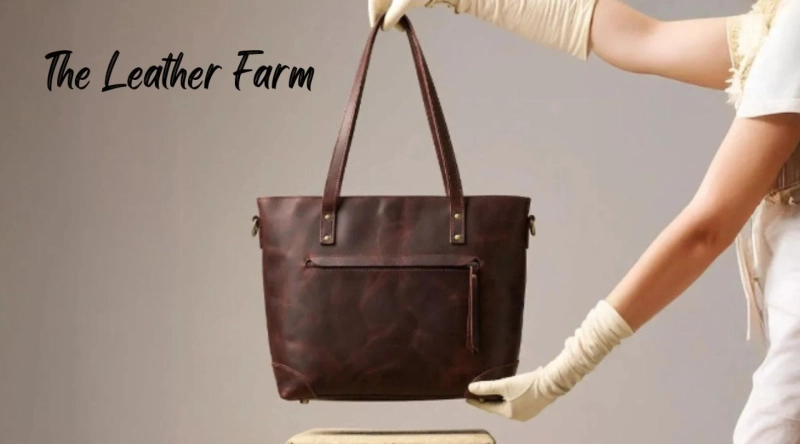 What should you look for when buying leather tote bags for women online?