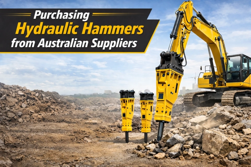 What to consider when purchasing hydraulic hammers from Australian suppliers