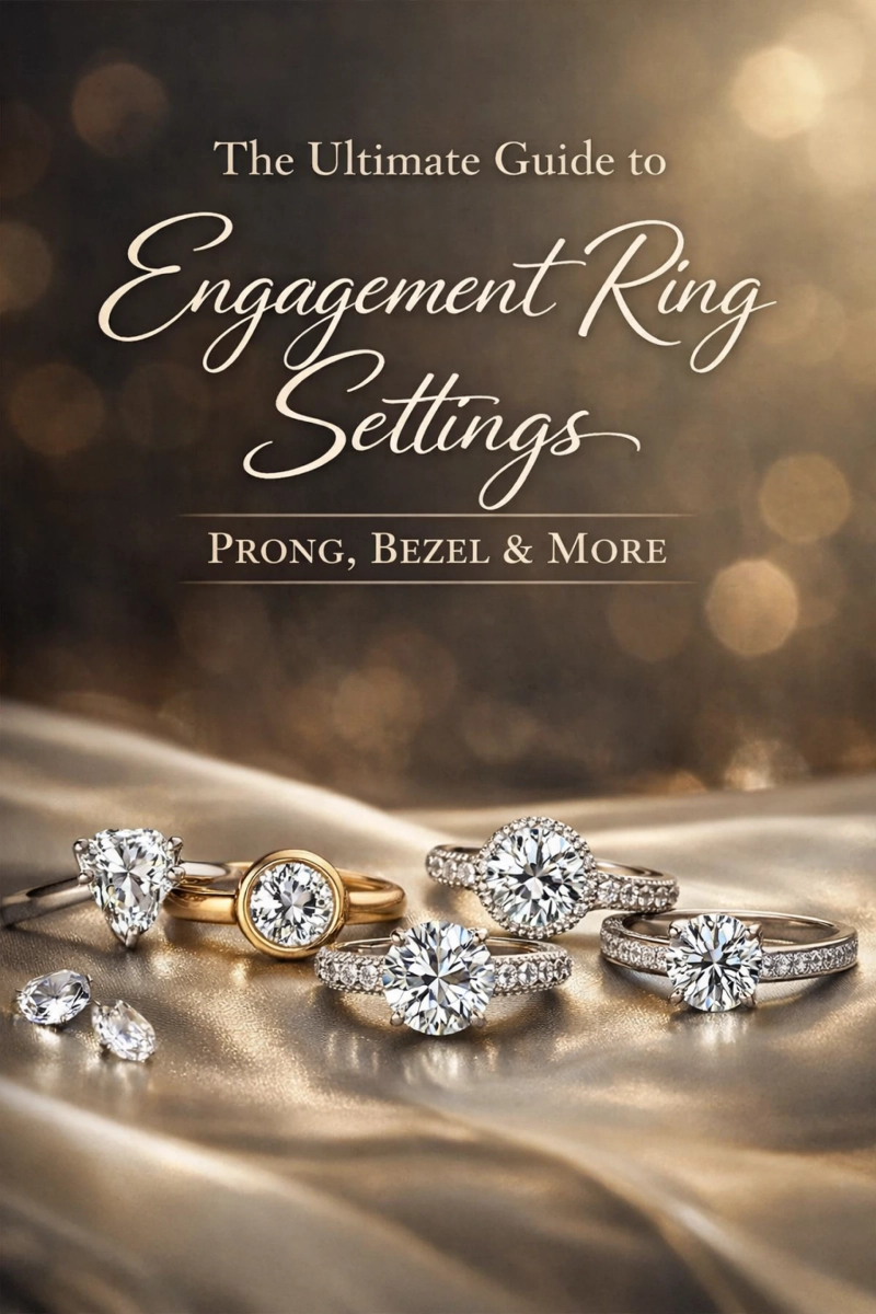 The Ultimate Guide to Engagement Ring Settings: Prong, Bezel & Morele