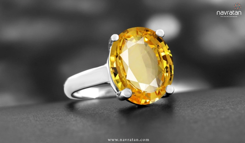 Astrological Benefits of Yellow Sapphire Ring for Women