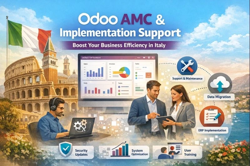 How Odoo AMC and Implementation Support Enhance Your Business Efficiency in Italy
