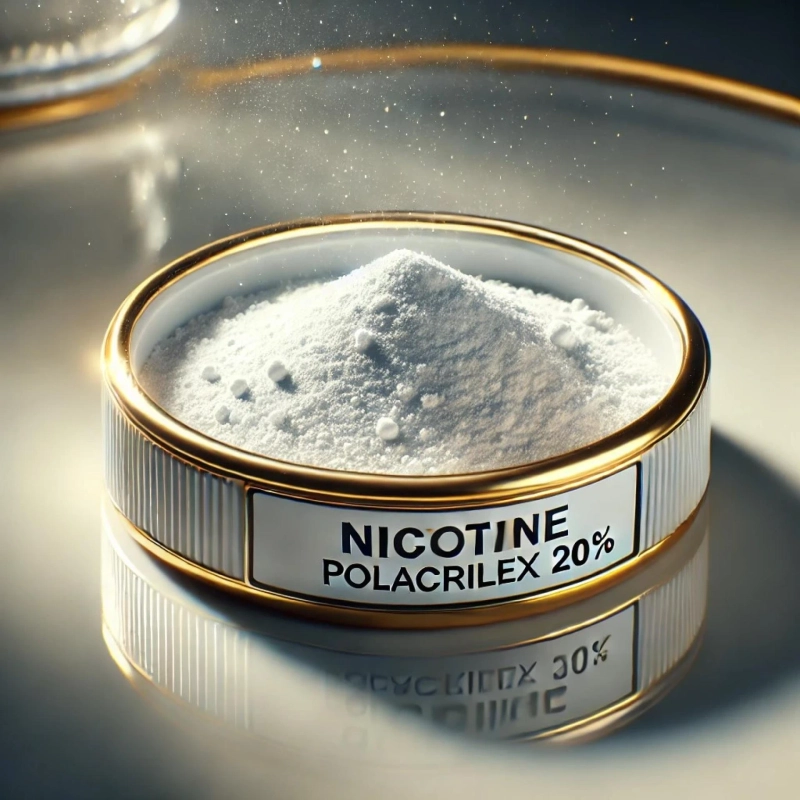 Nicotine Polacrilex 20 API Manufacturer for Global Supply