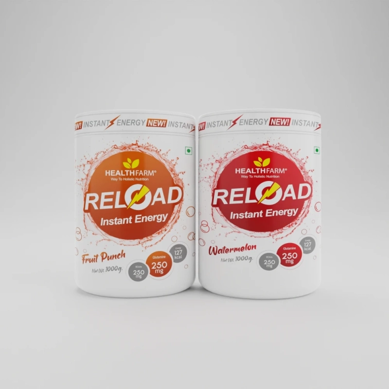 Reload Instant Energy Drink Powder In India | HealthFarm