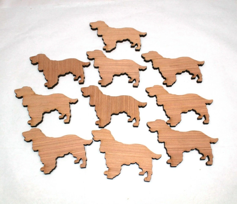 Laser Cut Plywood Cocker Spaniel Dog