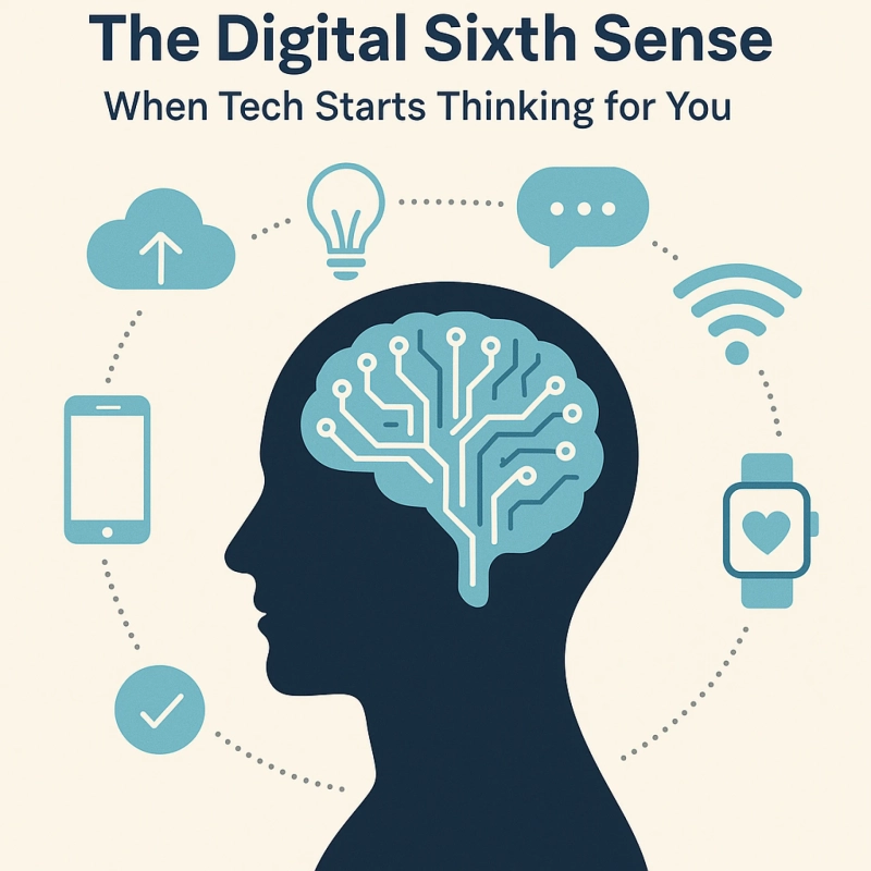 The Digital Sixth Sense: When Tech Starts Thinking for You