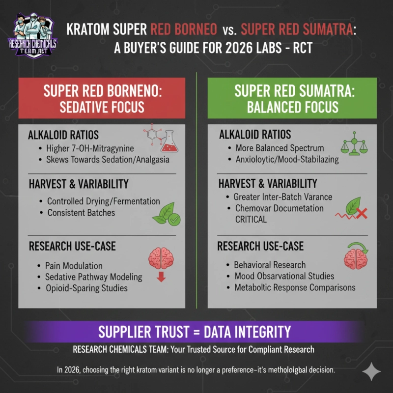Kratom Super Red Borneo vs. Super Red Sumatra: Which to Buy in 2026? - RCT