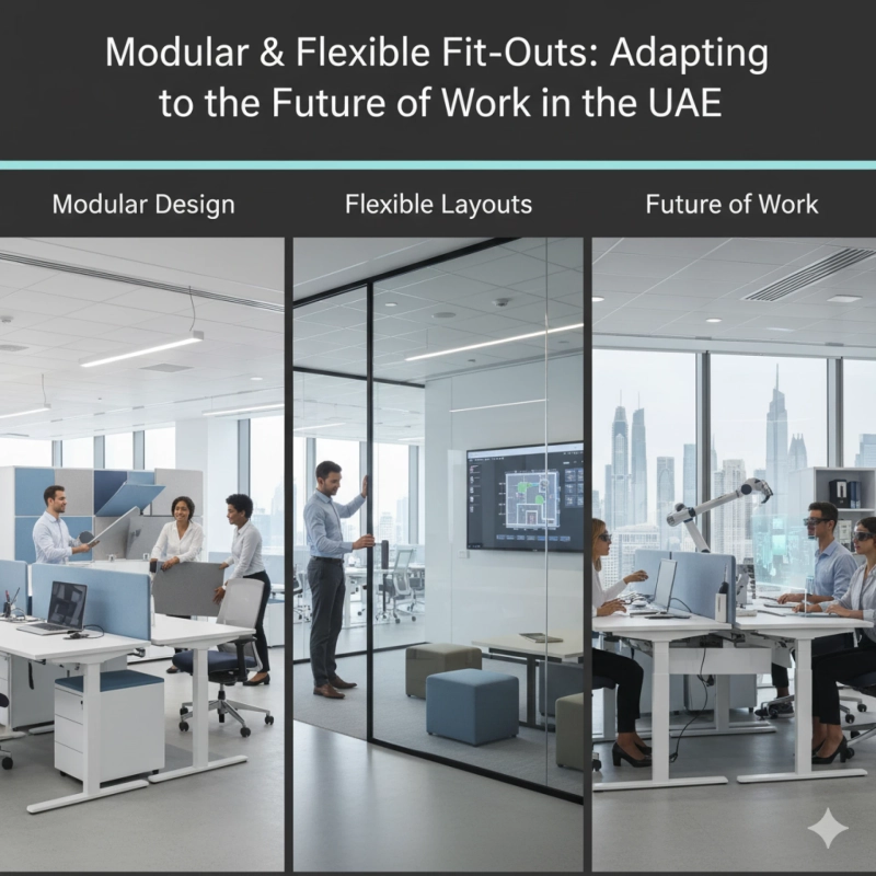 Modular & Flexible Fit-Outs: Adapting to the Future of Work in the UAE