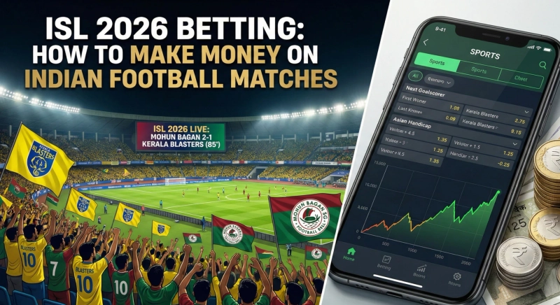 ISL 2026 Betting: How to Make Money on Indian Football Matches