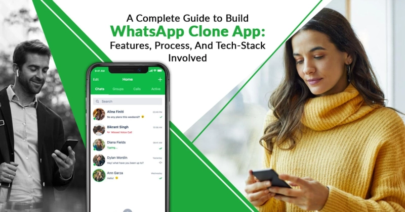 A complete guide to build WhatsApp clone app: Features, process, and tech-stack involved