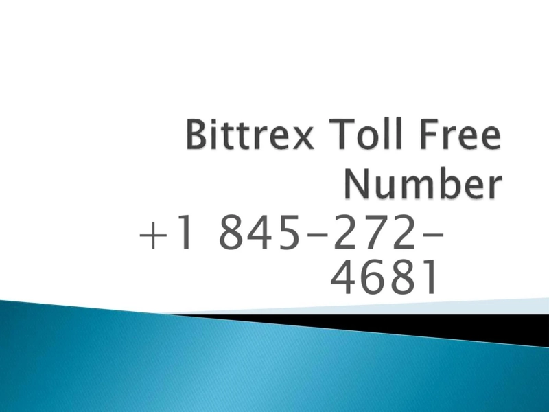 Bittrex Toll Free Number +1 /845/.272/.4681//.