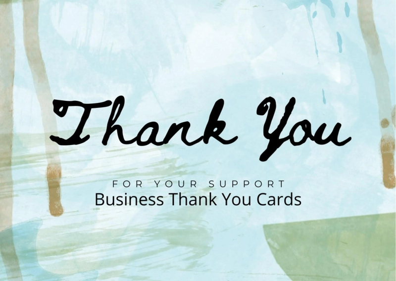Business Thank You Cards