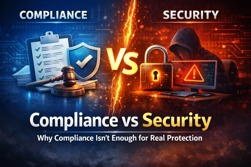 Compliance and Security Are Not the Same: Understanding the Real Protection Gap