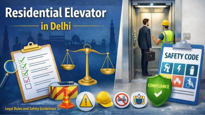 Legal Rules and Safety Guidelines for Residential Elevator in Delhi