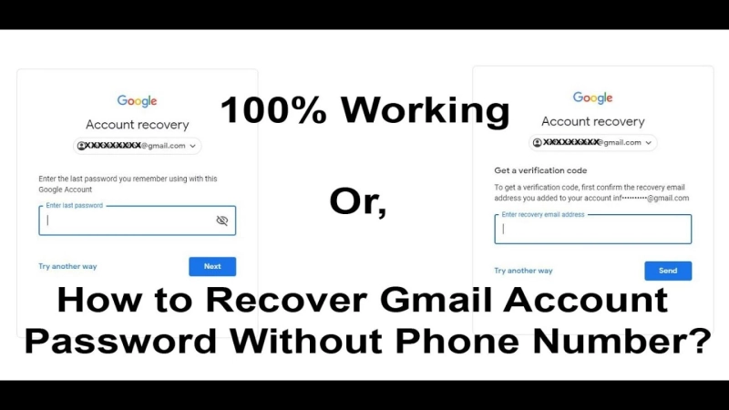 How Can I Recover My Gmail Password Without Phone Number