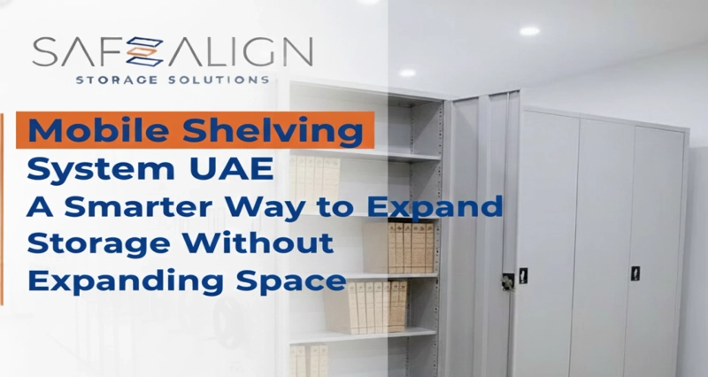 Mobile Shelving System UAE: A Smarter Way to Expand Storage Without Expanding Space