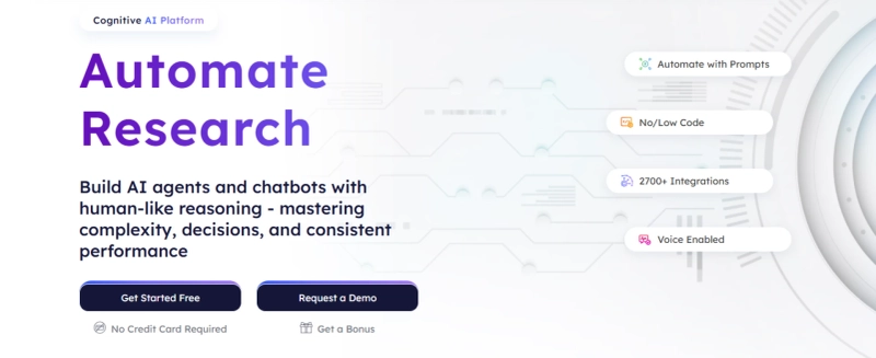 Cognitive AI Platform: Transforming the Future of Intelligent Systems