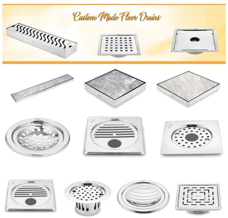 How to Get Customized Home Floor Drain in India?