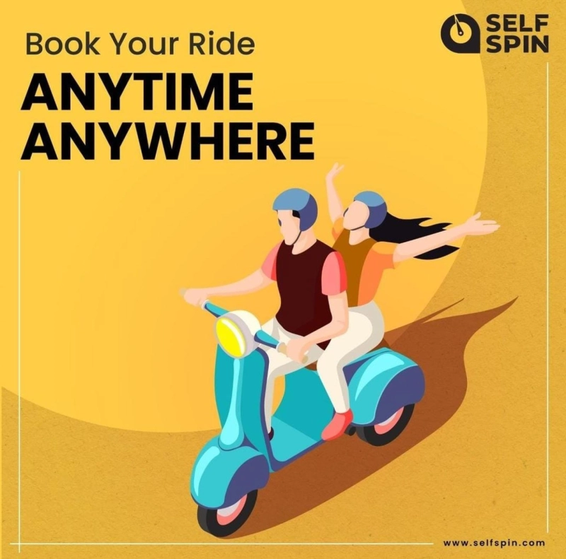 Navigate Bangalore with Ease: Scooty Rentals from Selfspin