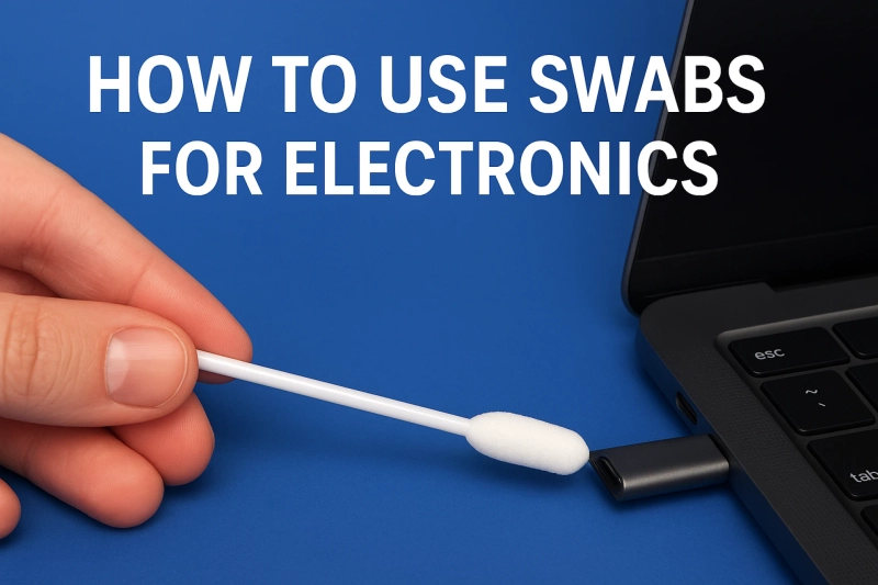 How to Use Swabs in Electronic Devices: A Complete Guide for Safe and Effective Cleaning