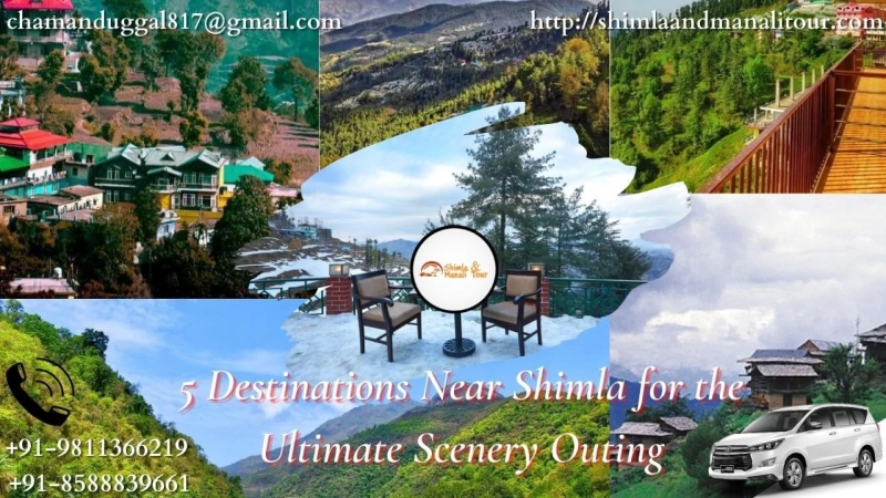 5 Destinations Near Shimla for the Ultimate Scenery Outing