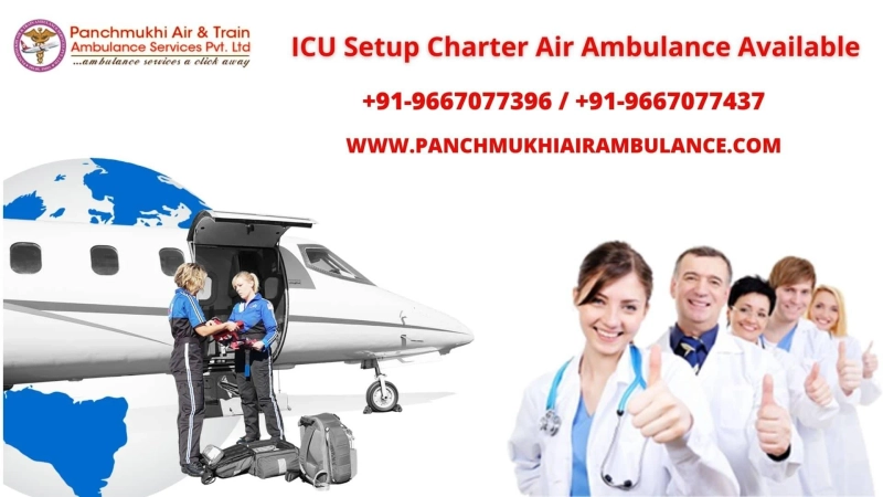 Panchmukhi Air Ambulance in Shillong- Planned Curative Relocation for an Ill Patient