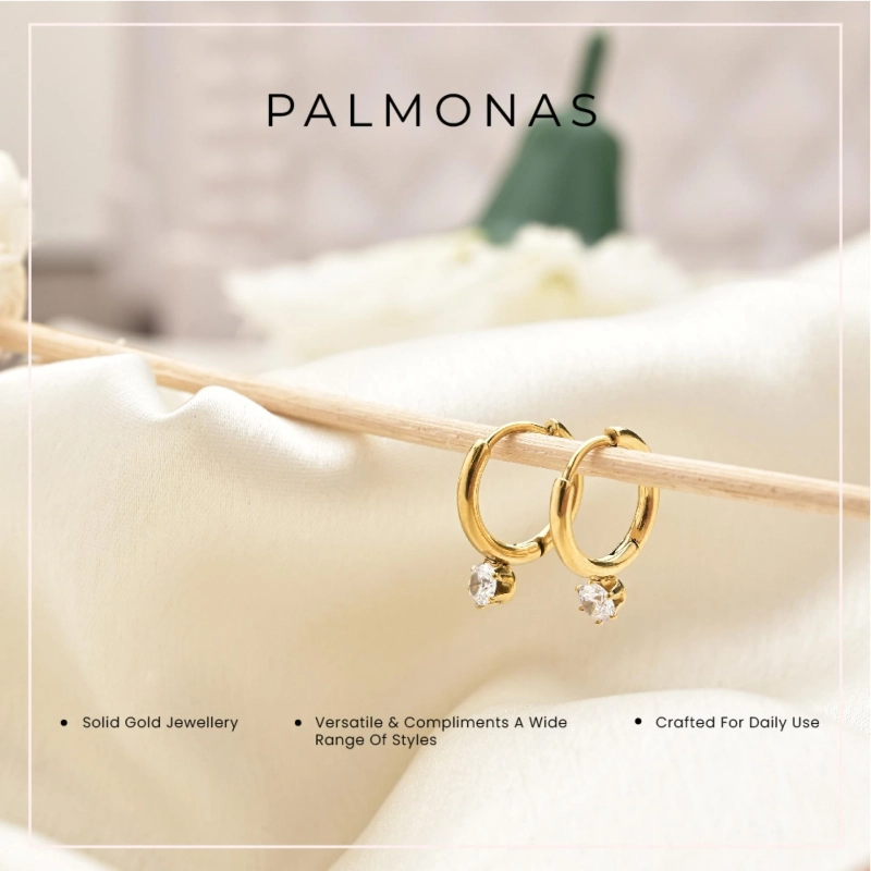 THE BEAUTY OF SOLITAIRE EARRINGS