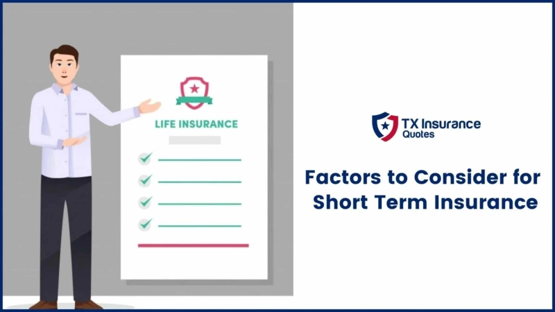 Factors to Consider for Short Term Insurance