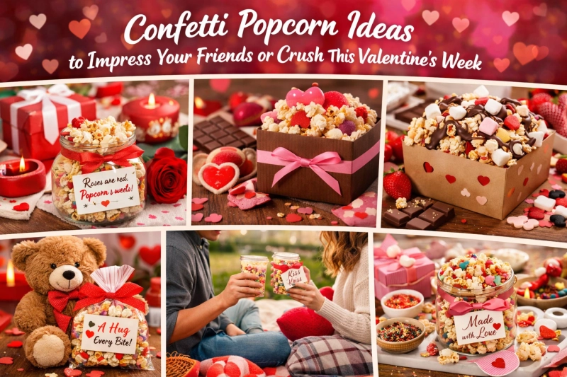 Confetti Popcorn Ideas to Impress Your Friends or Crush This Valentine’s Week