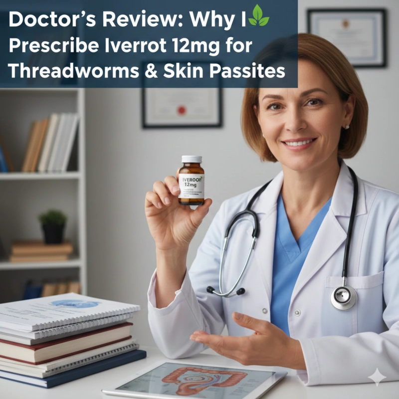 Doctor’s Review: Why I Prescribe Iveroot 12mg for Threadworms & Skin Parasites