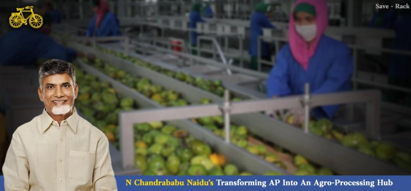 N Chandrababu Naidu's Vision In Transforming AP Into An Agro-Processing Hub 