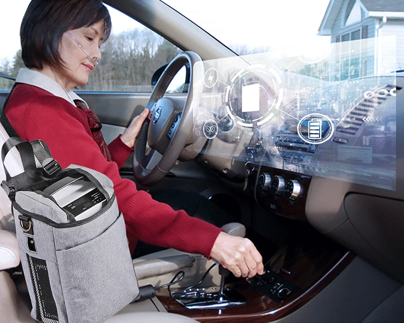 Portable O2 concentrator