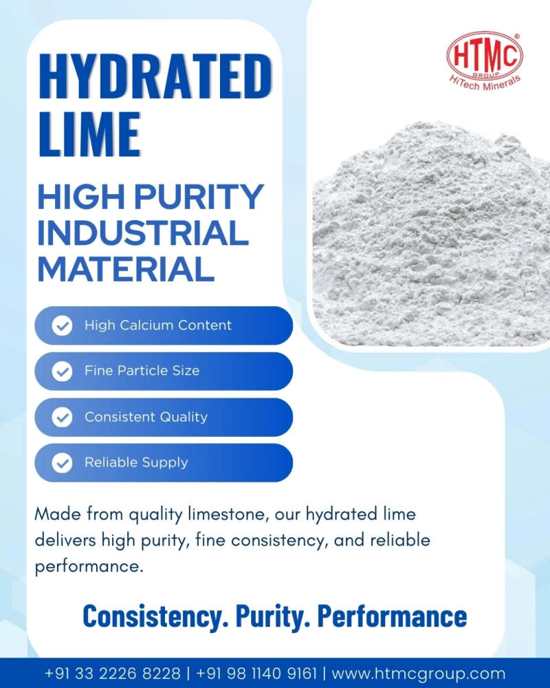Hydrated Lime Manufacturers in India | Industrial Grade Lime