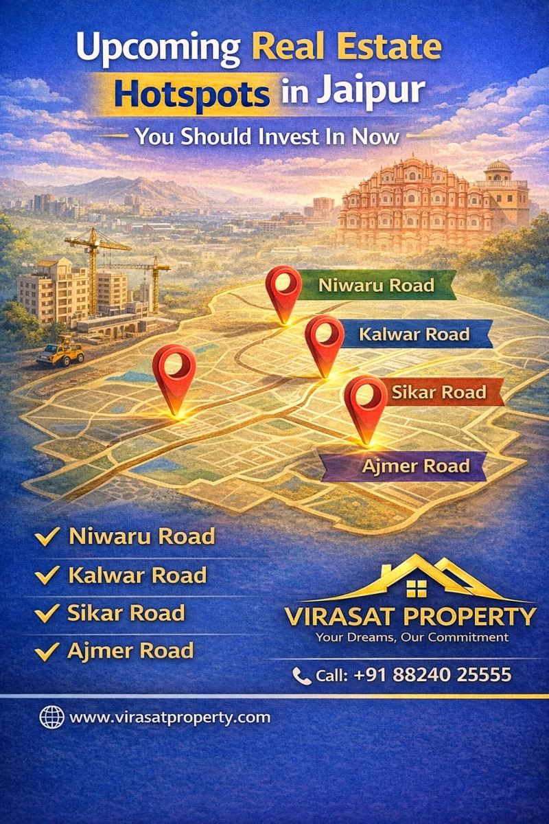 Upcoming Real Estate Hotspots in Jaipur You Should Invest In Now